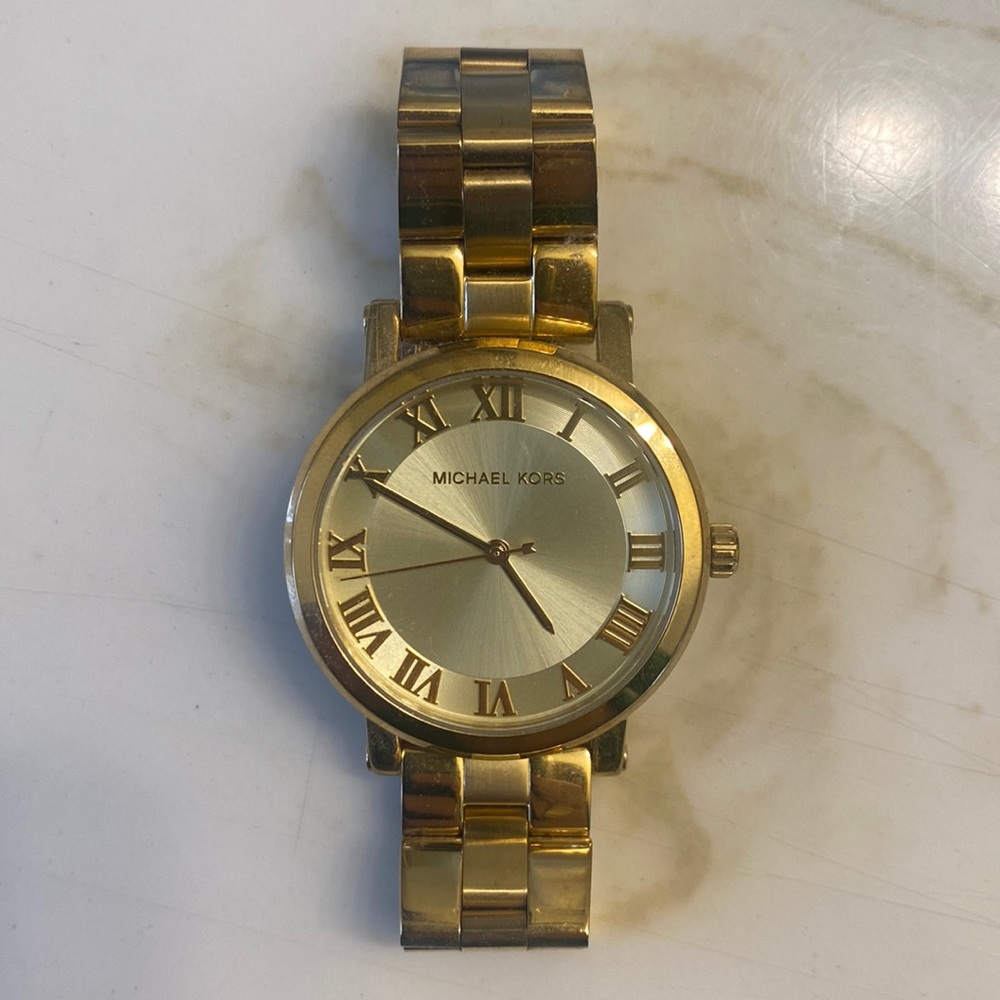 Gold Michael Kors Watch
